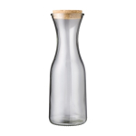 Grote glazen fles met kurk bedrukken 1L Crystal Corkcap kleur doorzichtig tweede weergave