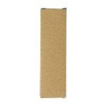 Elegante kurken sleutelhanger met metalen details Cork kleur bruin derde weergave