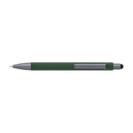 Pen met matte afwerking en details in grafietkleur, blauwe inkt kleur groen eerste weergave