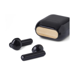 Oordopjes gepresenteerd in een bijpassend etui met USB-C-oplader tweede weergave