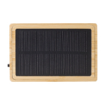 Draadloze 5.0 Bamboo bluetooth speaker Solar Bamboo kleur bruin vierde weergave