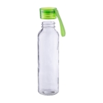 Glazen drinkfles met siliconen dop en bijpassende riem 500ml kleur lichtgroen vierde weergave