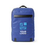 Katoenen gerecyclede rugzak met gerecycled lederen details 340 g/m2 17” hoofdweergave