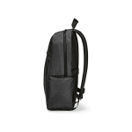 Nylon gerecyclede rugzak met waterdichte ritsen 22L 15,6” kleur zwart vijfde weergave