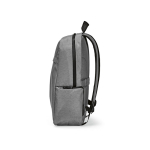 Nylon gerecyclede rugzak met waterdichte ritsen 22L 15,6” kleur lichtgrijs vierde weergave