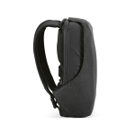 Rugzak van RPET met numeriek slot en snijbestendige stoffen 20L 15,6” kleur zwart vierde weergave