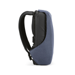 Rugzak van RPET met numeriek slot en snijbestendige stoffen 20L 15,6” kleur blauw vierde weergave