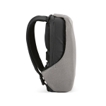 Rugzak van RPET met numeriek slot en snijbestendige stoffen 20L 15,6” kleur lichtgrijs vierde weergave