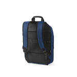 Rugzak van 300D RPET met voorritsvak 18L 15,6” kleur blauw tweede weergave
