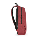 Rugzak van 300D RPET met voorritsvak 18L 15,6” kleur rood derde weergave