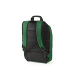 Rugzak van 300D RPET met voorritsvak 18L 15,6” kleur groen tweede weergave