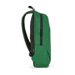 Rugzak van 300D RPET met voorritsvak 18L 15,6” kleur groen derde weergave