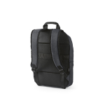 Rugzak van 300D RPET met voorritsvak 18L 15,6” kleur donkergrijs tweede weergave