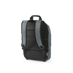 Rugzak van 300D RPET met voorritsvak 18L 15,6” kleur lichtgrijs tweede weergave