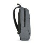 Rugzak van 300D RPET met voorritsvak 18L 15,6” kleur lichtgrijs derde weergave