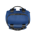 Polyester gerecyclede rugzak met laptopvak 18L kleur blauw vijfde weergave