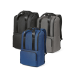 Polyester gerecyclede rugzak met laptopvak 18L