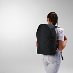Laptoprugzak van RPET met ripstop afwerking 15,6” kleur zwart sfeerweegave