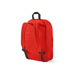 Laptoprugzak van RPET met ripstop afwerking 15,6” kleur rood tweede weergave