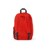 Laptoprugzak van RPET met ripstop afwerking 15,6” kleur rood achter weergave