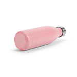 Gerecyclede roestvrij stalen fles met lekvrije dop 500ml kleur roze vierde weergave
