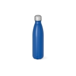 Roestvrijstalen drinkfles met druppelvrije dop 500ml kleur koningsblauw