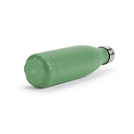 Gerecyclede roestvrij stalen fles met lekvrije dop 500ml kleur pastel groen vierde weergave