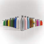 Gerecyclede roestvrij stalen fles met lekvrije dop 500ml