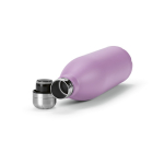 Roestvrijstalen waterfles met lekvrij dop 1L kleur paars derde weergave