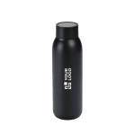 Lekvrije fles van gerecycled staal met draadloos opladen 610 ml hoofdweergave