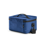 Koeltas van gerecycled plastic met dubbele draaggreep 7,5 L kleur blauw tweede weergave