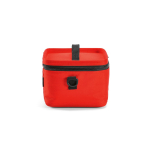 Koeltas van gerecycled plastic met dubbele draaggreep 7,5 L kleur rood derde weergave