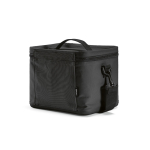 Isolerende koelbox van gerecycled kunststof met brede opening 10 L kleur zwart tweede weergave