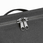 Isolerende koelbox van gerecycled kunststof met brede opening 10 L kleur zwart derde detail weergave