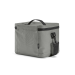 Isolerende koelbox van gerecycled kunststof met brede opening 10 L kleur grijs tweede weergave
