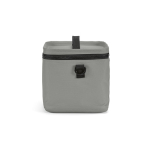Isolerende koelbox van gerecycled kunststof met brede opening 10 L kleur grijs derde weergave