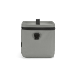 Isolerende koelbox van gerecycled kunststof met brede opening 10 L kleur grijs vierde weergave