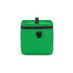 Isolerende koelbox van gerecycled kunststof met brede opening 10 L kleur groen derde weergave