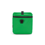 Isolerende koelbox van gerecycled kunststof met brede opening 10 L kleur groen vierde weergave