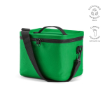Isolerende koelbox van gerecycled kunststof met brede opening 10 L kleur groen
