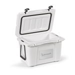 Koelbox van gerecycled kunststof met dubbele wand 35 L kleur wit tweede weergave
