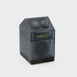 3-in-1-powerbank van 5.000 mAh met oordopjes en speaker van 5 W kleur zwart