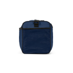Waterdichte sporttas van ecokunststof met verborgen vak 50 L kleur blauw tweede weergave
