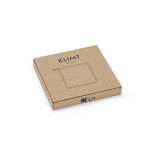 Pannenlap van gerecycled katoen met ophanglus 180 g/m² weergave in doos