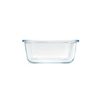 Glazen lunchbox met bamboe, bestek en elastische band 800 ml kleur doorzichtig tweede detail weergave