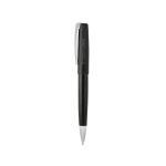 Pen van gerecycled aluminium met draaimechanisme en zwarte inkt hoofdweergave
