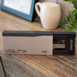 Powerbank van gerecycled kunststof met ledscherm 10.000 mAh