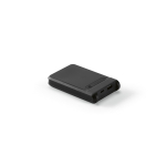 Powerbank van gerecycled kunststof met snelladen 6.000 mAh kleur zwart tweede weergave