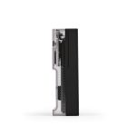 Powerbank van gerecycled plastic met ledscherm 20.000 mAh kleur zwart vijfde weergave