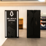 Powerbank van gerecycled plastic met ledscherm 20.000 mAh